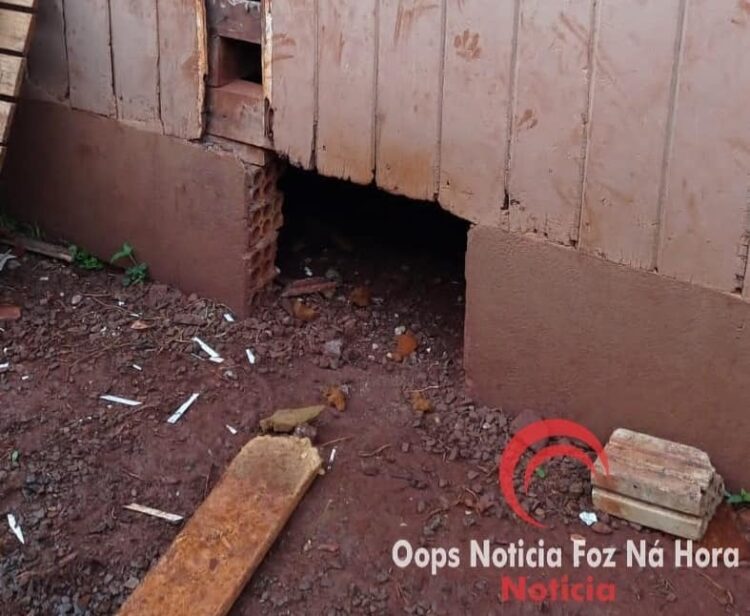 Morador de Santa Terezinha de Itaipu encontra suposto artefato explosivo no porão da casa