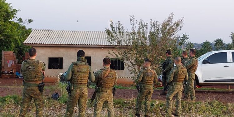Cinco homens são mortos em confronto com policiais do BPFron no interior de Santa Helena