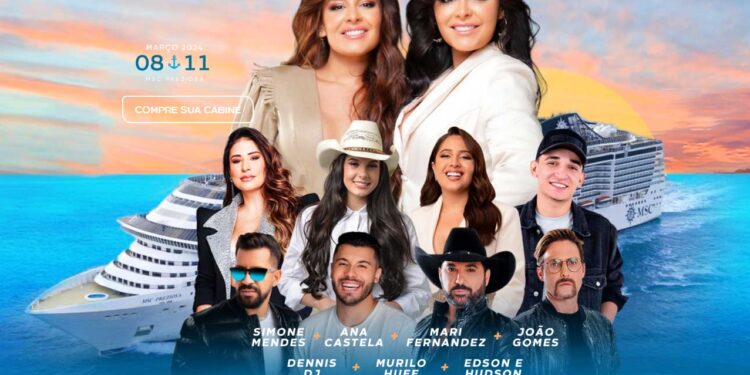 Vem aí Maiara e Maraísa em Alto Mar