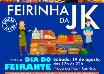 Feirinha da Jk terá edição especial neste sábado (19), das 17h às 22h