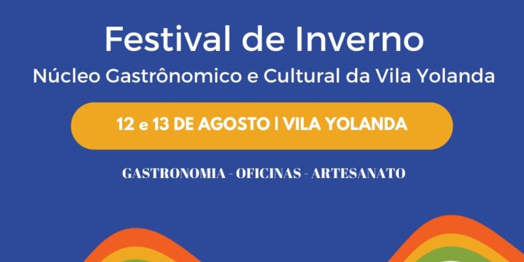 Vila Yolanda vai sediar Festival de Inverno nesse fim de semana em Foz