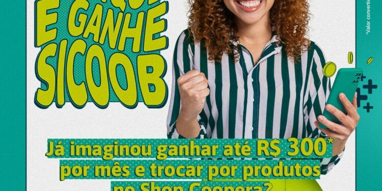 Sicoob dá R$ 300 em prêmios para quem indicar novos cooperados