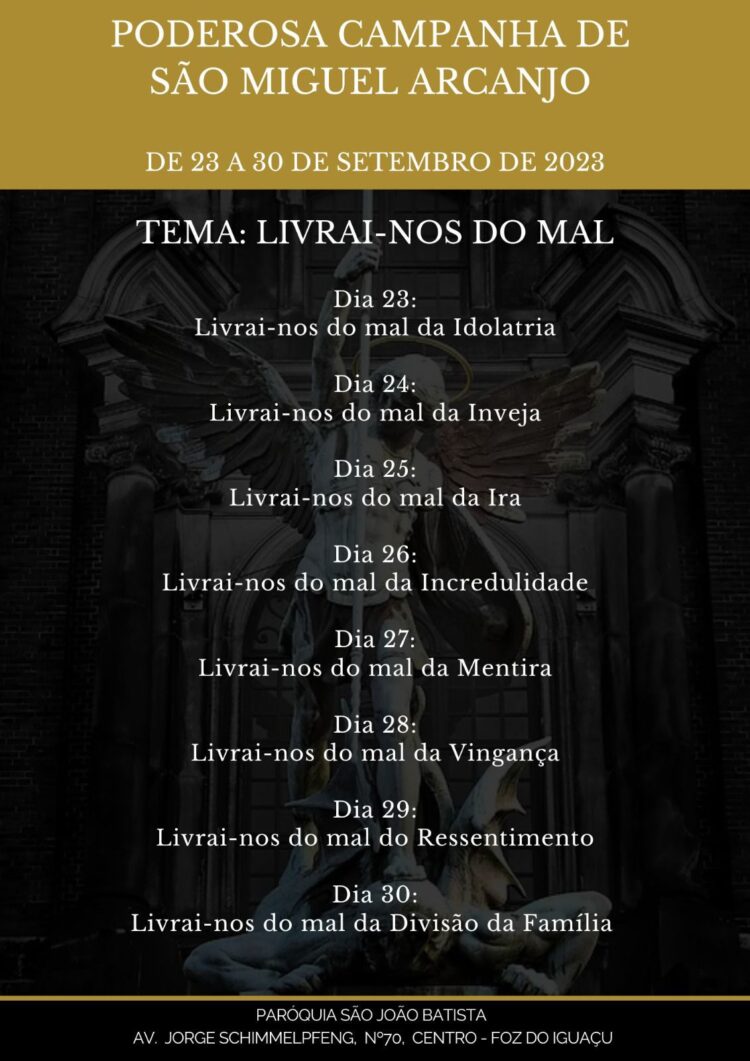 Matriz São João Batista apresenta Coro San Esteban, às vésperas da novena de São Miguel