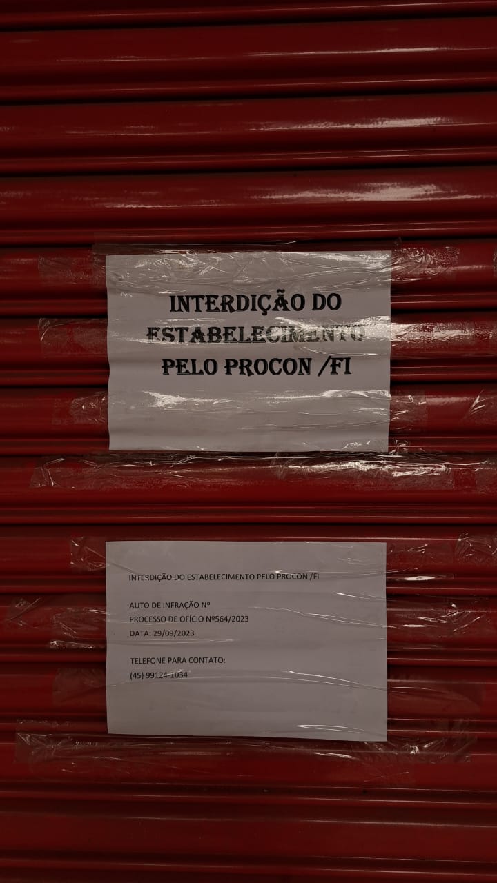 Lojas de empresa de negociação de dívidas são interditadas em Foz do Iguaçu e Curitiba