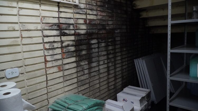 Fortes chuvas provocam mais infiltrações no prédio da Câmara de Vereadores