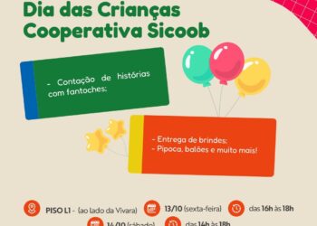 Sicoob encanta crianças com a arte de contar histórias no Shopping Catuaí