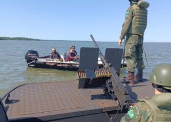 Capitania Fluvial do Rio Paraná reforça patrulhamento na faixa de fronteira