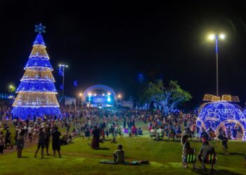 “Natal Águas e Luzes” de Foz recebe investimento de R$ 3 milhões da Itaipu e PTI