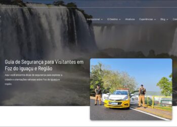 Guia on-line reúne dicas de segurança para visitantes em Foz do Iguaçu e na região trinacional