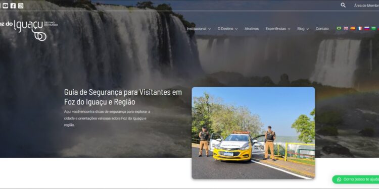 Guia on-line reúne dicas de segurança para visitantes em Foz do Iguaçu e na região trinacional