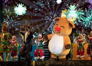 Companhia Despertar e Coral da Itaipu são as atrações do Natal Águas e Luzes, neste sábado