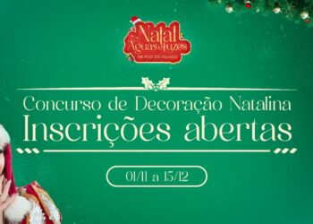 Termina sexta-feira (15), o prazo de inscrição para o concurso de decoração natalina em Foz