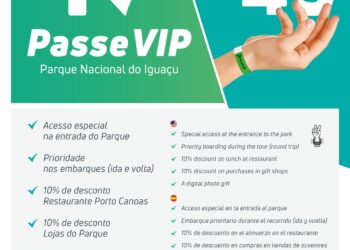 Passe Vip traz mais conforto e benefícios para visitantes no Parque Nacional do Iguaçu