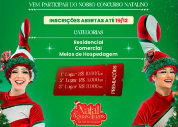 Concurso de Decoração do Natal Águas e Luzes tem inscrições prorrogadas até amanhã (19)