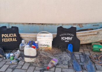 Três homens são presos por pesca ilegal no Parque Nacional do Iguaçu, em Capanema