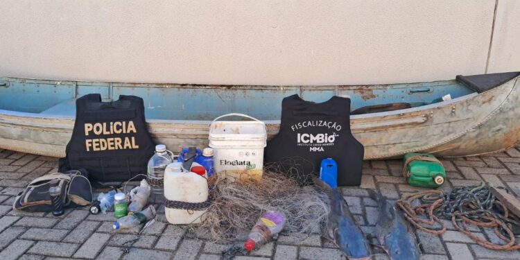 Três homens são presos por pesca ilegal no Parque Nacional do Iguaçu, em Capanema