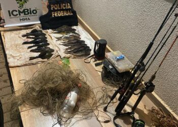 Três homens são presos praticando pesca ilegal no Rio Iguaçu, em Capanema