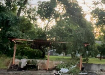 Temporal afeta abastecimento de água e luz em Foz do Iguaçu