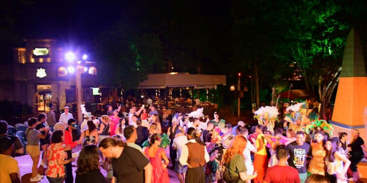 Feriado de carnaval movimentou o Marco das 3 Fronteiras