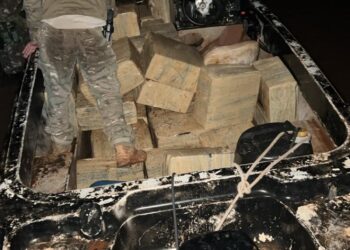 Exército e PF apreendem 600 quilos de maconha no Lago de Itaipu