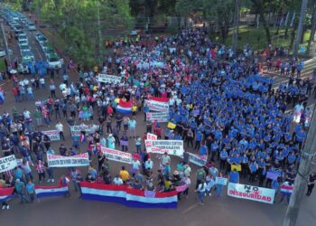 Após onda assaltos, manifestantes pedem mais segurança em Ciudad del Este