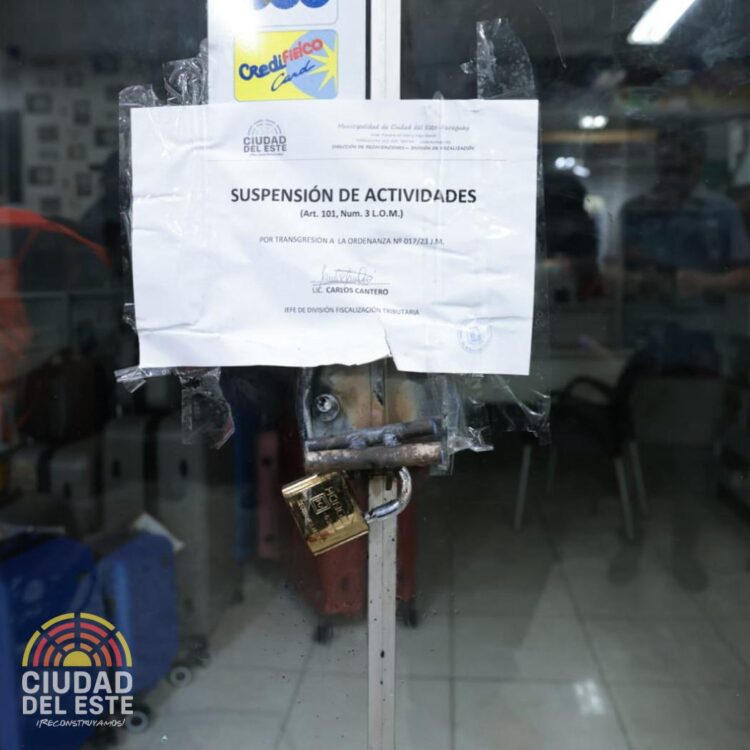 Prefeitura fecha loja pela segunda vez em Ciudad del Este
