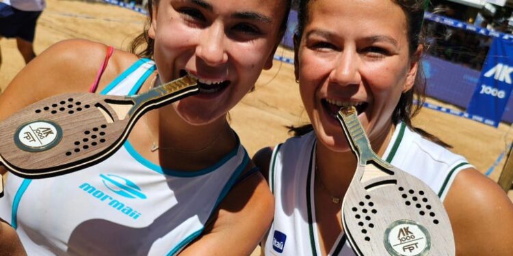 Atleta de Rolândia, Vitória Marchezini, conquista primeiro título internacional de Beach Tennis em Foz