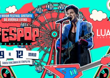 Fespop 2024: Luan Santana é a primeira atração confirmada no festival em Santa Terezinha de Itaipu