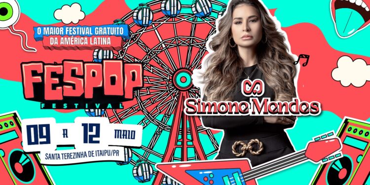 “Coleguinha” Simone Mendes é a segunda atração confirmada na Fespop desse ano
