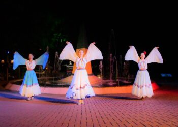 Homenagem à alma paraguaia faz parte do espetáculo de dança no Marco das 3 Fronteiras