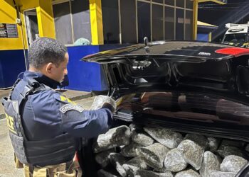 Em quatro ocorrências, PRF apreende arma, drogas e seis pessoas são presas, em Santa Terezinha de Itaipu