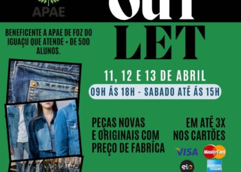 Vem aí mais um Outlet do Jeans na escola da Apae em Foz do Iguaçu