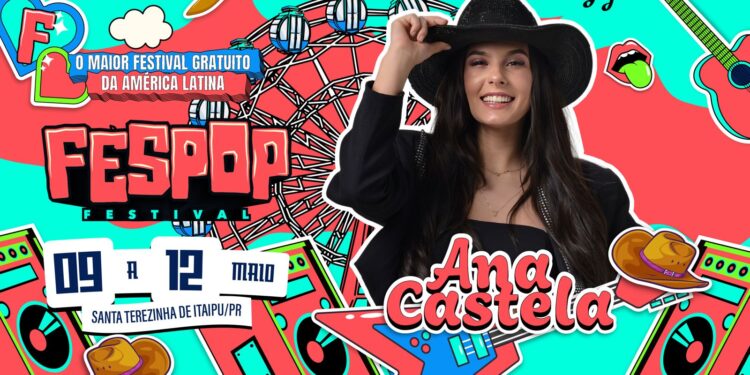 Fespop 2024: a “Boiadeira Ana Castela” está confirmada para o festival em Santa Terezinha de Itaipu
