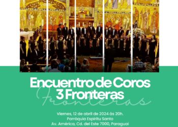 Canto Coral: 10 grupos vão se apresentar em Foz, Ciudad del Este e Porto Iguaçu a partir dessa sexta-feira, 12