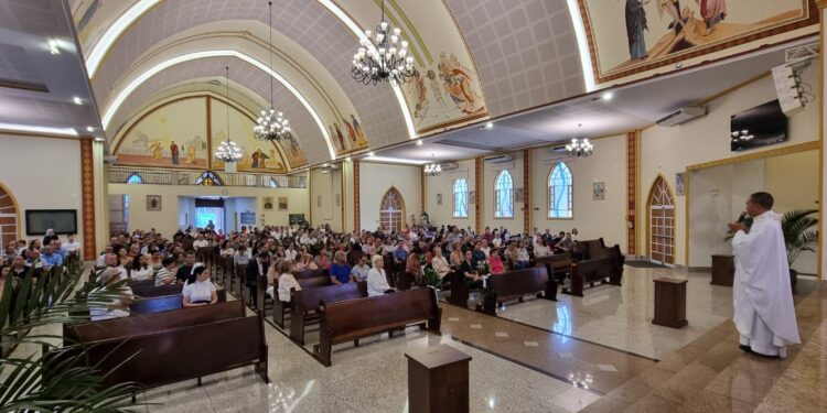 Rumo ao centenário, Igreja São João Batista está quase pronta com ajuda da comunidade
