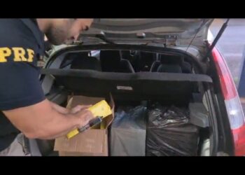 Após duas tentativas de fuga, PRF apreende mais de 400 kg de maconha em Céu Azul