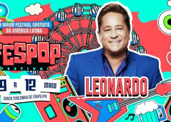 Anote na agenda: cantor Leonardo está confirmado na Fespop 2024