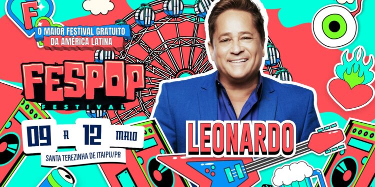Anote na agenda: cantor Leonardo está confirmado na Fespop 2024