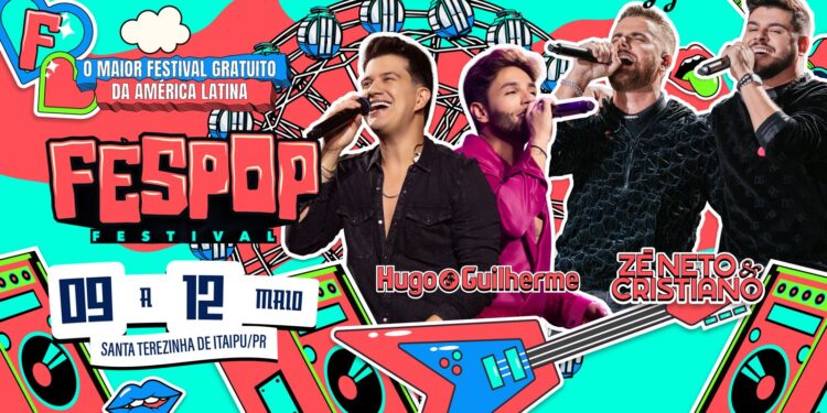 Fespop 2024: Zé Neto e Cristiano e Hugo e Guilherme são as novas atrações confirmadas no festival