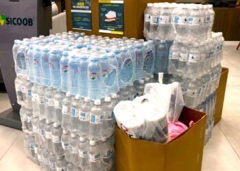 Sicoob Três Fronteiras mobiliza voluntários em ajuda ao Rio Grande do Sul