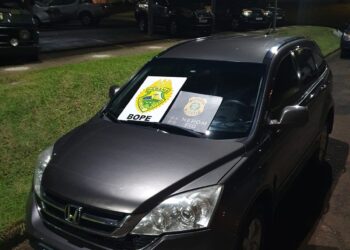 Carro com mais de 500 kg de maconha é apreendido em porto clandestino em Foz do Iguaçu