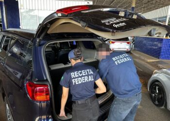 Abordagens na Ponte da Amizade resultam em prisões e apreensão de R$ 1 milhão em mercadorias