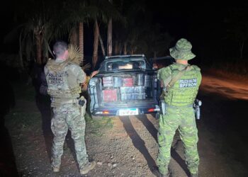 Carro com quase 600 kg de maconha é apreendido pela polícia