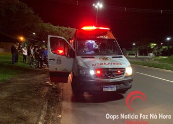 Jovem leva coronhada na cabeça durante assalto em Foz do Iguaçu