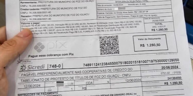 Prefeitura de Foz começa notificar contribuintes com débitos municipais