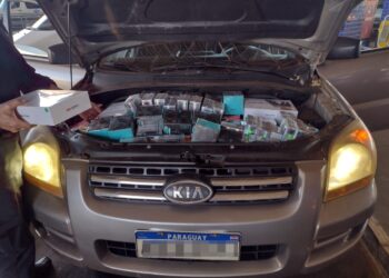 Paraguaio é preso na Ponte da Amizade com mais de mil cigarros eletrônicos escondidos no carro