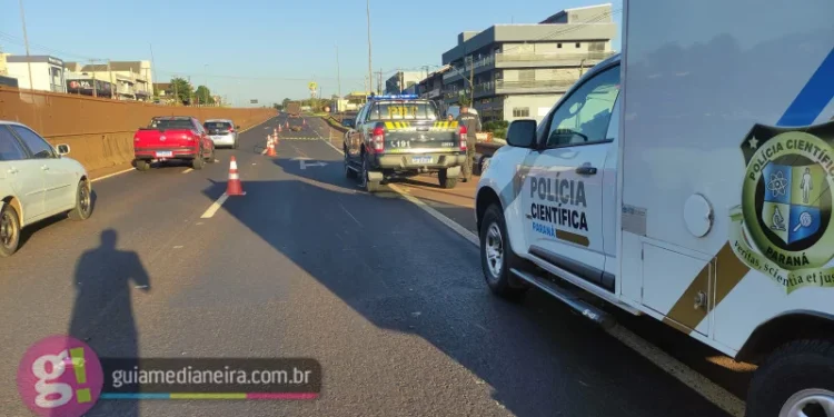 Em Medianeira, mulher morre em acidente provocado por motorista bêbado