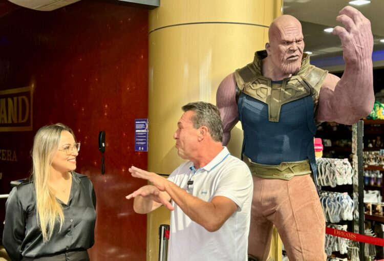 Secretário de Estado do Turismo vira “influencer do Dreams por um dia