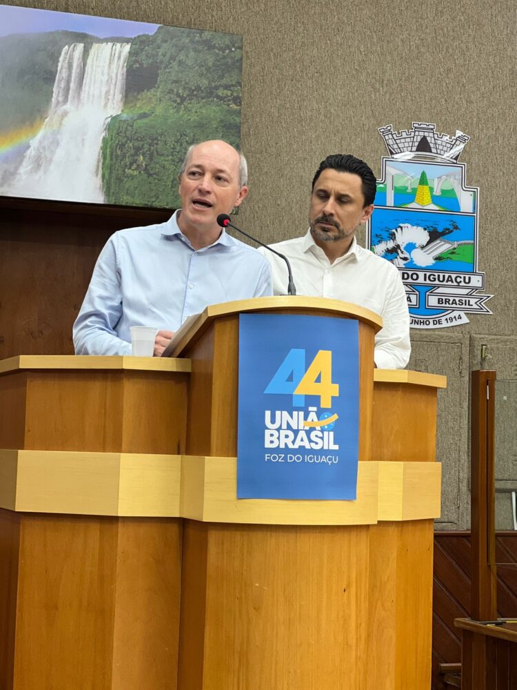 Eleições 2024: convenção do União Brasil oficializa Zé Elias como candidato a prefeito em Foz