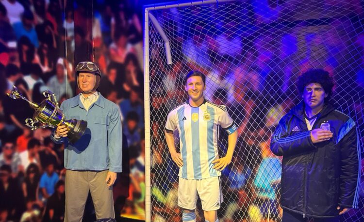 Lionel Messi, Steve Jobs e Steven Spielberg são os novos personagens do Museu de Cera em Foz